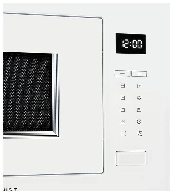 Einbau-Mikrowelle 1200 W Größe: mittel 10 Stufen Grill (Weiß) EMW25-G-020 
