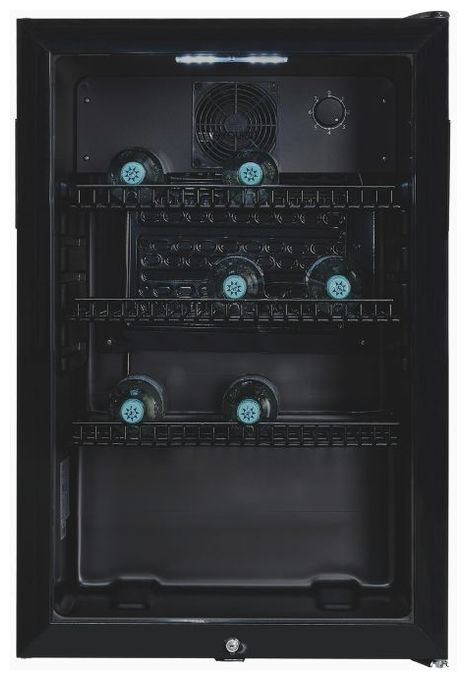 118 l Tischkühlschrank EEK: C 358 kWh Jahr  GKS120-GT-160C (Schwarz) 