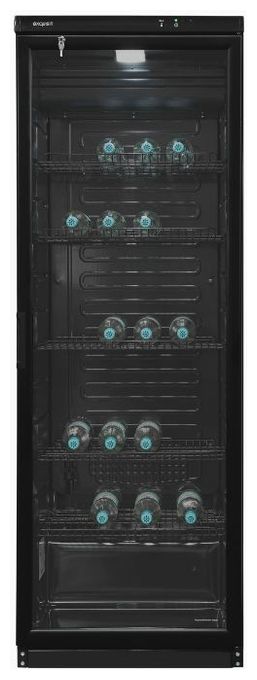 320 l / 320 l Kühlschrank freistehend EEK: D 744 kWh Jahr  GKS350-1-GT-280D (Schwarz) 