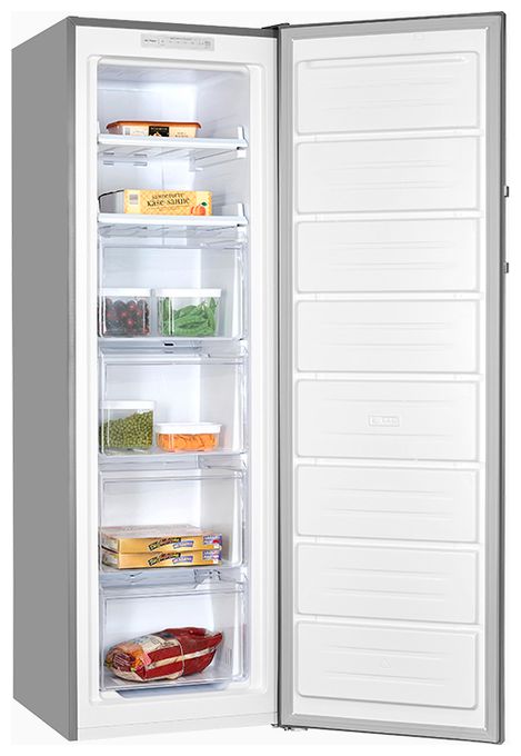 204 l Gefrierschrank 176 kWh Jahr NoFrost  GS271-NF-H-040D (Edelstahl) 