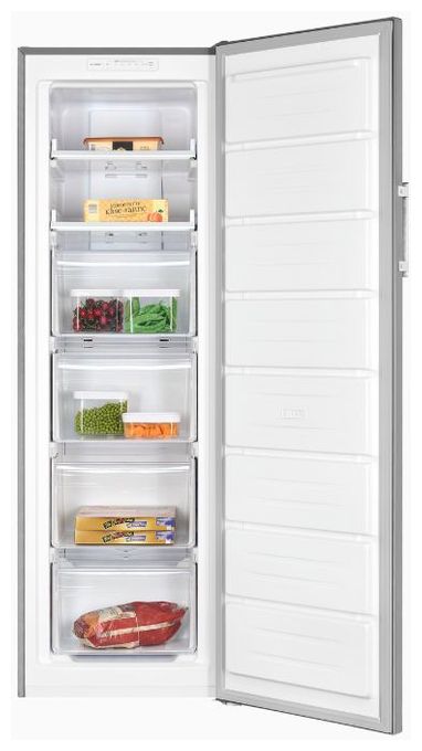204 l Gefrierschrank 222 kWh Jahr NoFrost  GS271-NF-H-040E (Edelstahl) 
