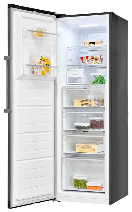 274 l Gefrierschrank 157 kWh Jahr NoFrost  GS295-NF-H-040C (Edelstahl) 