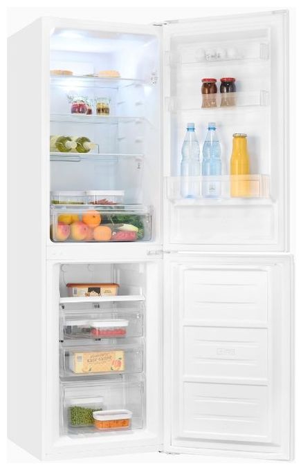 165 l / 82 l Kühl-Gefrierkombi freistehend NoFrost 181 kWh Jahr  KGC250-85-NF-040D (Weiß) 