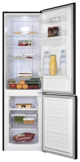 180 l / 71 l Kühl-Gefrierkombi freistehend NoFrost 141 kWh Jahr  KGC265-70-NF-WS-040C (Schwarz) 