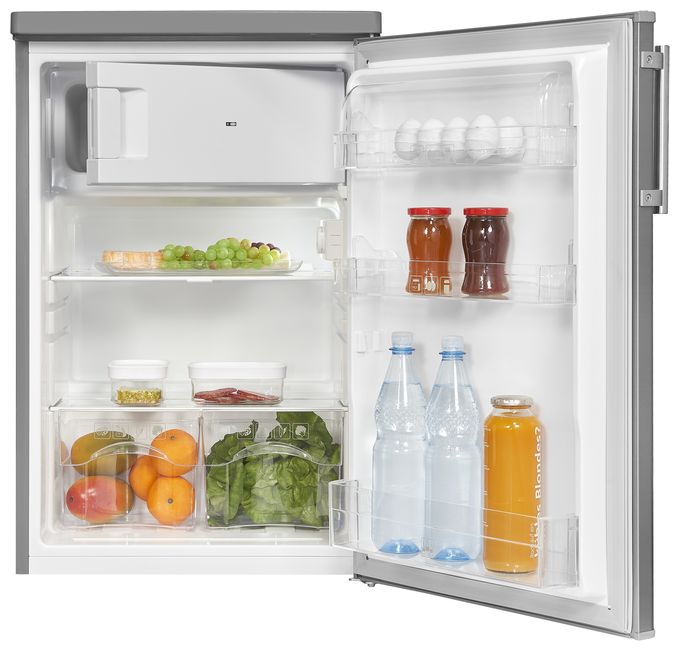 109 l / 95 l Tischkühlschrank EEK: E 139 kWh Jahr  KS16-4-HE-040E (Edelstahl) 