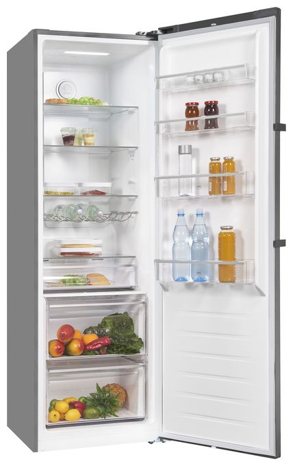 359 l Kühlschrank freistehend EEK: E 118 kWh Jahr NoFrost  KS360-V-HE-040E (Edelstahl) 