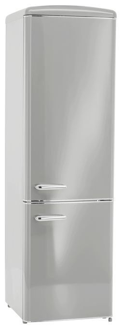 181 l / 63 l Kühl-Gefrierkombi freistehend 201,85 kWh Jahr  RKGC250-70-H-160E (Grau) 