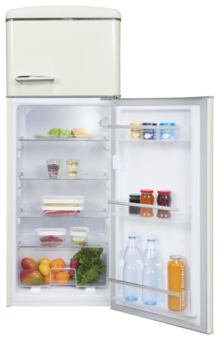 162 l / 44 l Kühl-Gefrierkombi freistehend 179,95 kWh Jahr  RKGC270-45-H-160E (Weiß) 