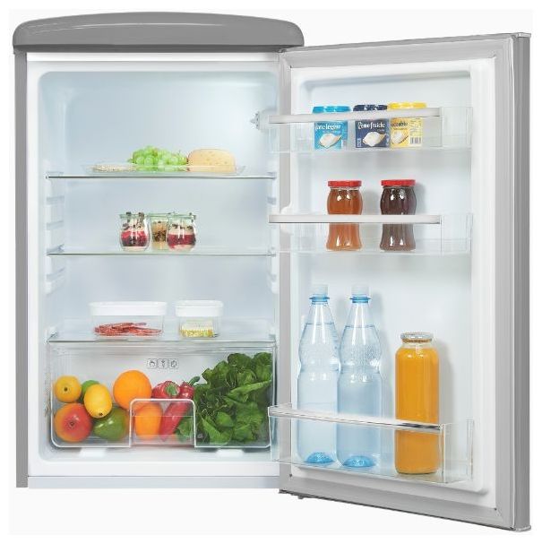 122 l Tischkühlschrank EEK: E 89 kWh Jahr  RKS120-V-H-160E (Rot) 