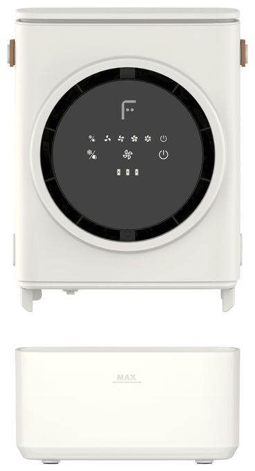 100 m³/h Tragbarer Verdunstungsluftkühler 32 dB  Prestige TC400 (Weiß) 