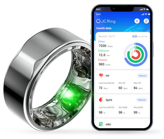 Smart Ring Größe 11  SR31 (Silber) 