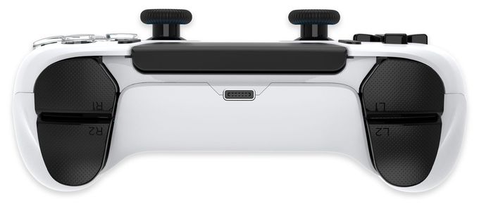 Gamepad für Android, PC, PlayStation 5, iOS  HW-1019 Wireless Bluetooth Controller (Schwarz, Weiß) 
