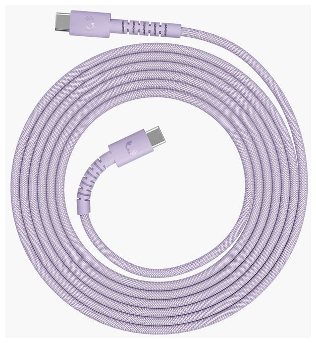 Stecker Rundkabel USB C auf USB C bis 100 W 2 m  2CCC201DL2 (Lila) 