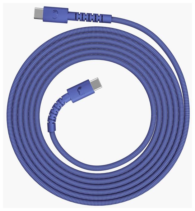 Stecker Rundkabel USB C auf USB C bis 100 W 2 m  2CCC201TB (Blau) 