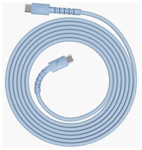 Stecker Rundkabel USB C auf USB C bis 100 W 2 m  2CCC201VB (Cyan) 