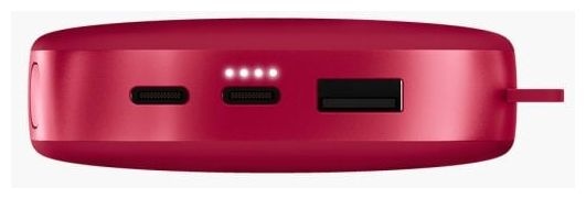 18000 mAh Powerbank USB Typ-C  2PB18100 (Berry Red) 