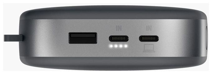 27000 mAh Powerbank USB Typ-C  2PB27100SG (Dunkles Grau) 