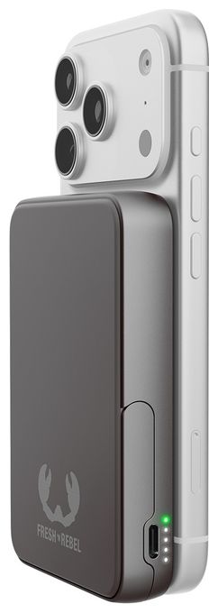 10000 mAh Powerbank USB Typ-C Kabelloses Laden  Magnetic Wireless (Grau) 
