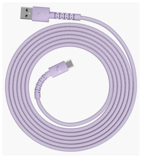 Stecker Rundkabel USB A auf USB C bis 18 W 2 m  2UCC201DL2 (Lila) 