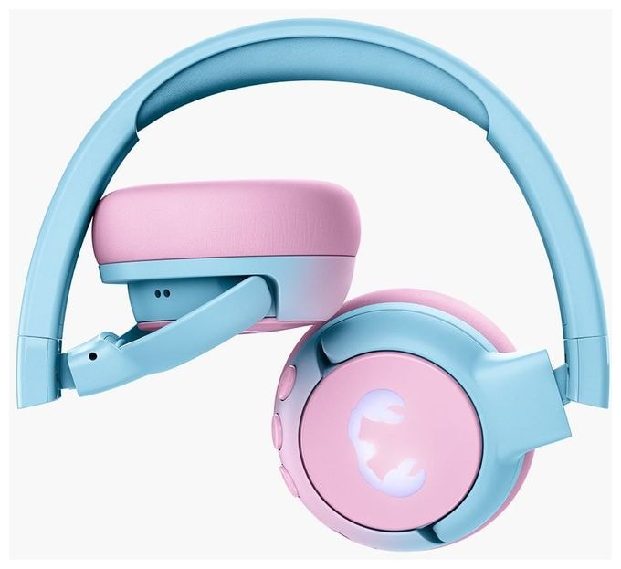 Ohraufliegender Bluetooth Kopfhörer kabellos 48 h Laufzeit USB Typ-C  Code Junior (Blau, Pink) 