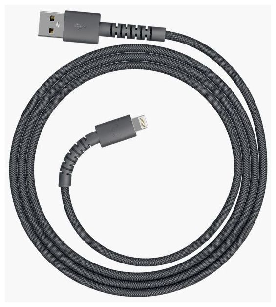 Stecker Lightning auf USB A 0,7 m  FlexWave (Grau) 
