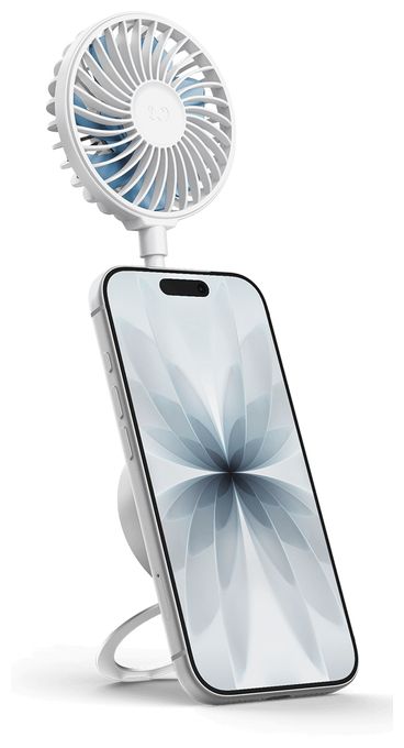 Handventilator  Magnetic Fan (Weiß) 