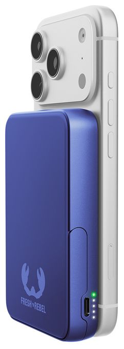 10000 mAh Powerbank USB Typ-C Kabelloses Laden  Magnetic Wireless (True Blue) 