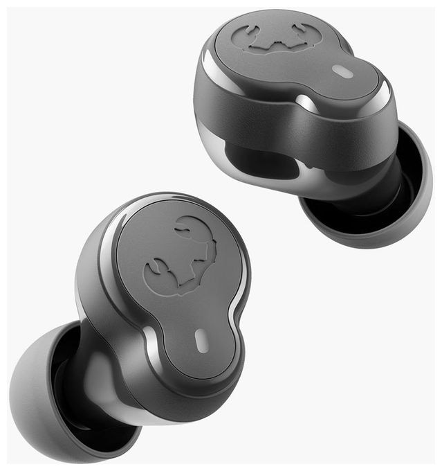 In-Ear Bluetooth Kopfhörer kabellos 7 h Laufzeit USB Typ-C  Twins Breez (Grau) 
