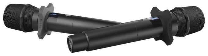kabellos Microphone set 6.35 mm (1/4")  Wireless Microphone Set (Schwarz) 