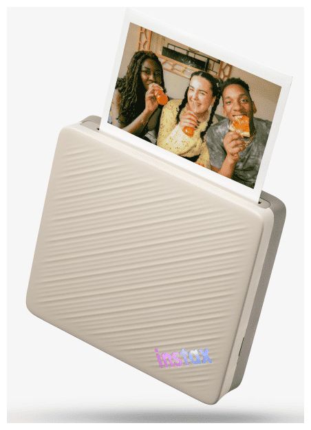 2.4" x 3.9" (6.2x9.9 cm) Foto Drucker 318 x 318 DPI  Instax Link Wide 2 (Beige) 