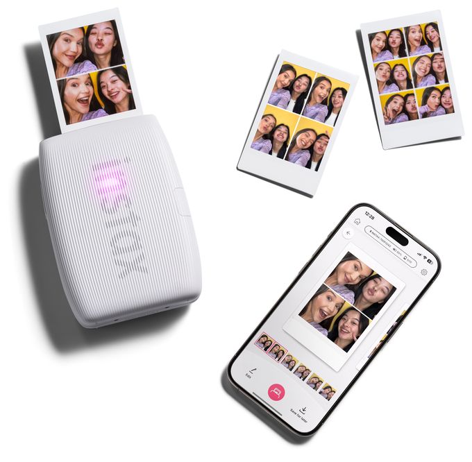 2.4" x 1.8" (6.2x4.6 cm) Foto Drucker 800 x 600 DPI  Instax Mini Link3 (Weiß) 