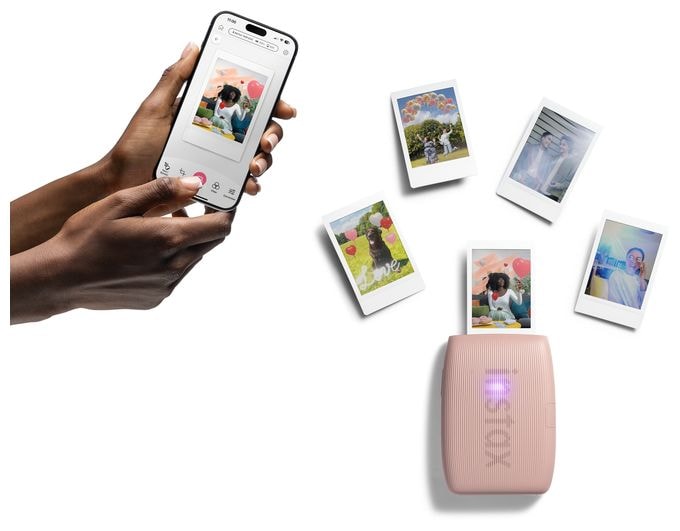 2.4" x 1.8" (6.2x4.6 cm) Foto Drucker 800 x 600 DPI  Instax Mini Link3 (Rose) 