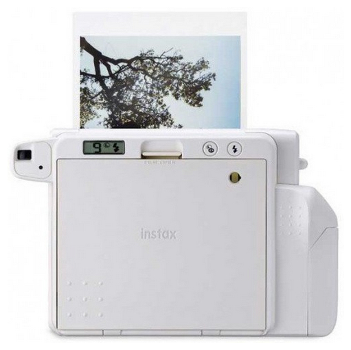 Instax Wide 300  62 x 99 mm Sofortbild Kamera (Braun, Weiß) 