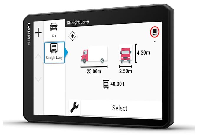 17,6 cm (6.95 Zoll) Navigationsgerät 32 GB Dezl LGV720 