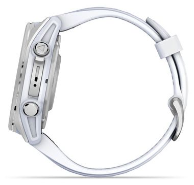 Digital 43 mm  Smartwatch Rund  Fenix 8 (Silber) 