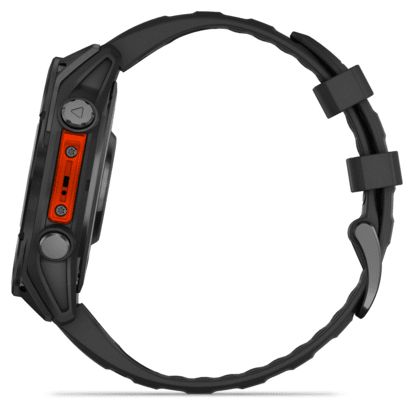 Digital 47 mm  Smartwatch Rund  Fenix 8 (Schwarz) 