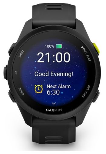 Digital 30 mm Smartwatch Rund  Forerunner 70 (Schwarz) 