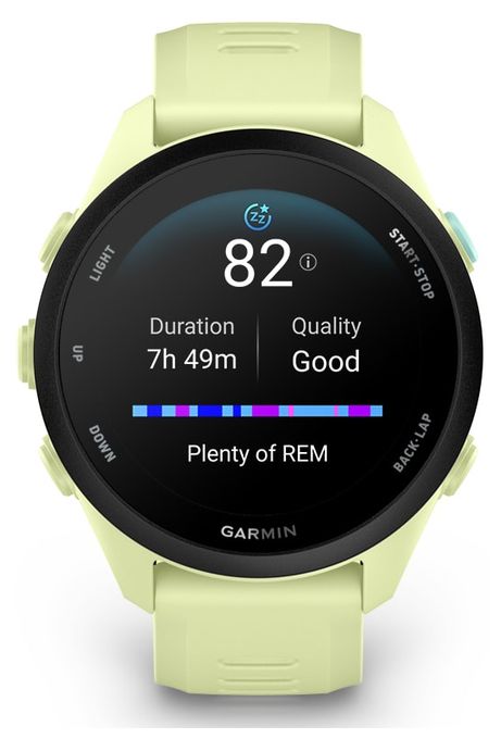 Digital 30 mm Smartwatch Rund  Forerunner 70 (Limette) 