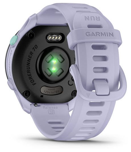 Digital 30 mm Smartwatch Rund  Forerunner 70 (Lavendel) 