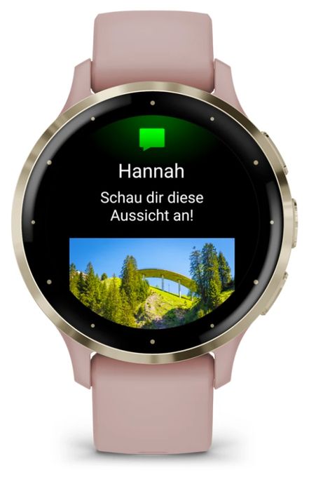 Digital 41 mm Smartwatch Rund  Venu 3S (Gold, Rose) 