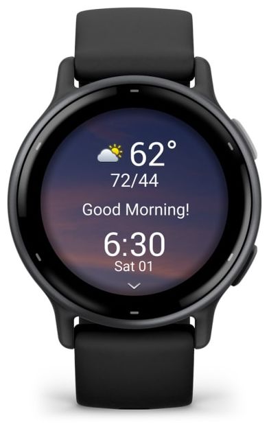 Digital 42 mm  Smartwatch Rund 264 h  Vivoactive 5 (Schwarz) 