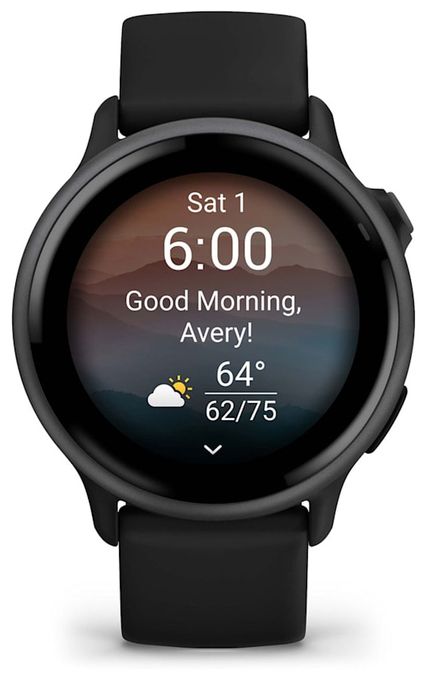 Digital 42 mm  Smartwatch Rund 264 h  Vívoactive 6 (Schwarz) 
