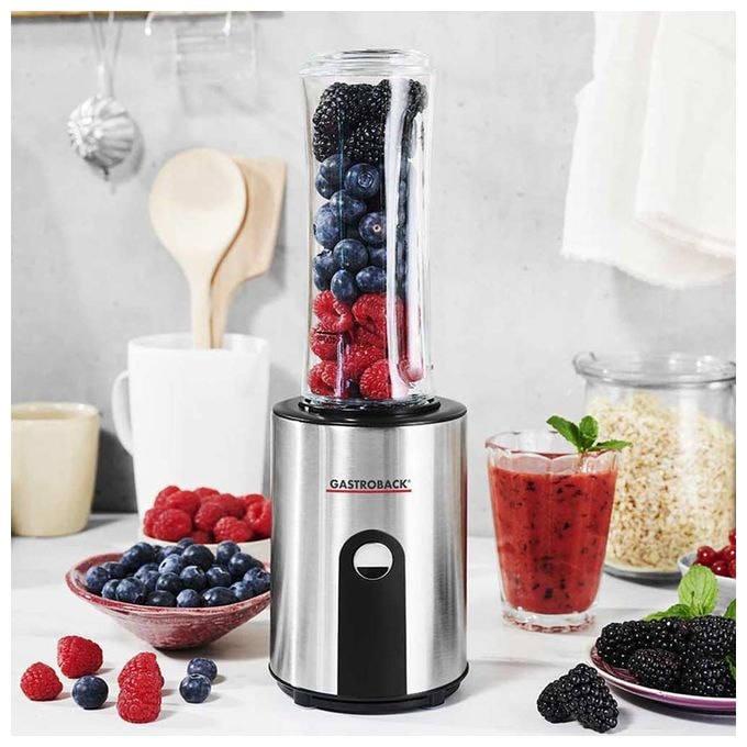 0,6 l Standmixer 300 W  41033 Smoothie Maker Mix & Go (Edelstahl) 