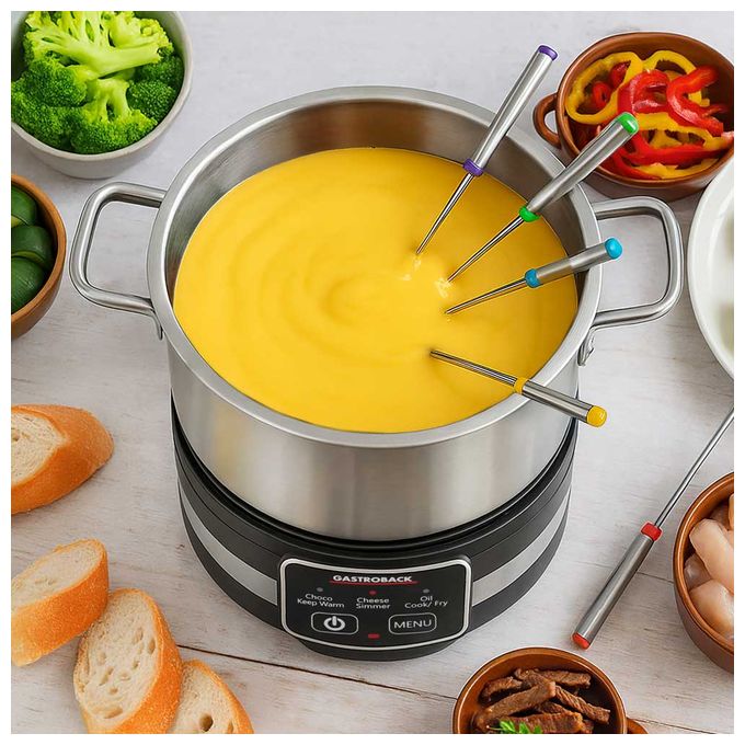 8 Person(en) 1200 W 42568 Fondue Multicook 4-in-1 & Kochplatte 
