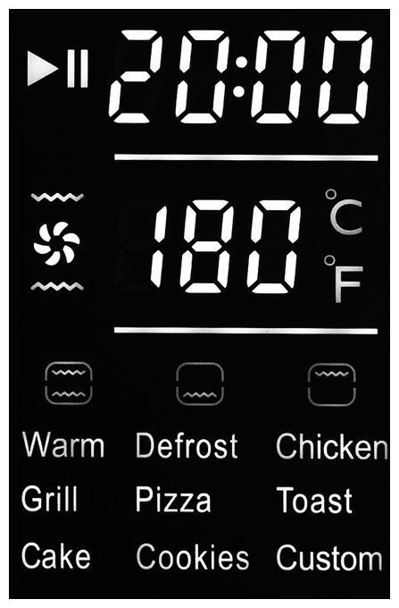 1500 W 42814 Design Bistro Ofen Bake & Grill Kompakt-Multigrill 