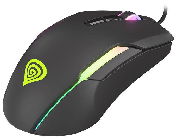 12800 DPI Gaming Maus Optisch  Xenon 220 G2 (Schwarz) 