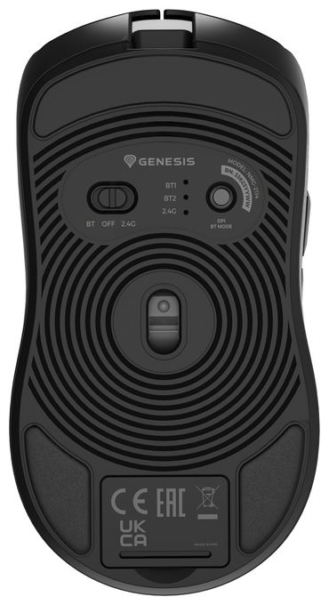 10000 DPI Gaming Maus Optisch  Zircon 500 (Schwarz) 