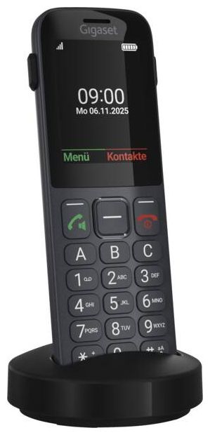 4G Smartphone 6,1 cm (2.4 Zoll Single SIM  Comfort 600 SIM (Schwarz, Grau) 