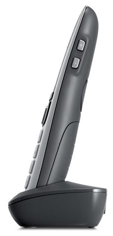 Analoges/DECT-Telefon  E560HX Großtastentelefon (Grau, Silber) 