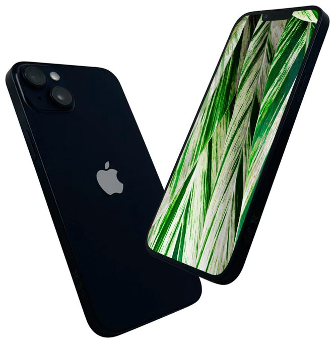 256 GB 5G Smartphone 17 cm (6.7 Zoll) IOS 12 MP Dual Kamera Dual Sim WiFi 6 (Midnight) Apple iPhone 14 Plus refurbished 